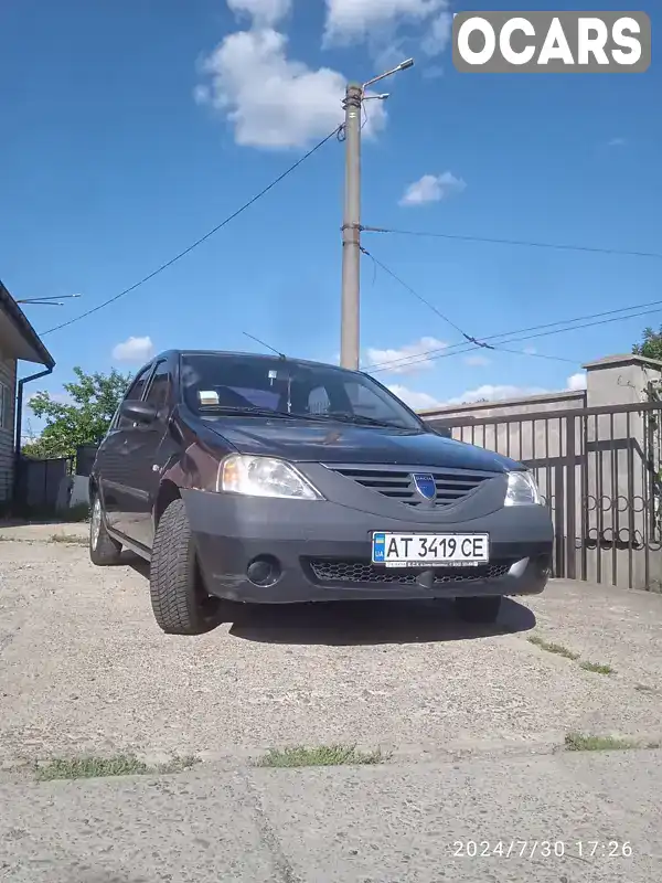 Седан Dacia Logan 2007 1.6 л. Ручна / Механіка обл. Івано-Франківська, Івано-Франківськ - Фото 1/8