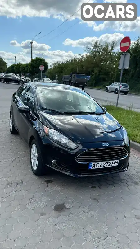 Седан Ford Fiesta 2018 1.6 л. Автомат обл. Волинська, Луцьк - Фото 1/21