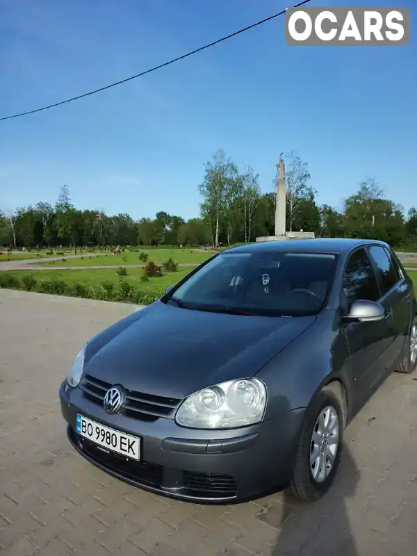 Хетчбек Volkswagen Golf 2005 1.39 л. Ручна / Механіка обл. Тернопільська, Ланівці - Фото 1/8