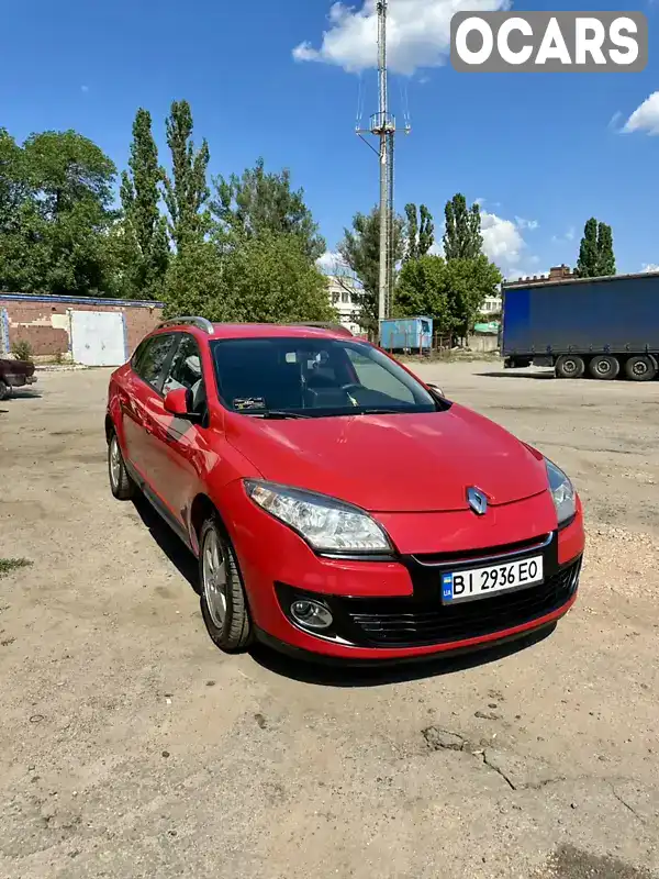 Універсал Renault Megane 2012 1.5 л. Ручна / Механіка обл. Полтавська, Полтава - Фото 1/16