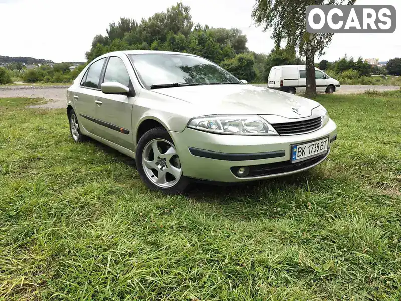 Лифтбек Renault Laguna 2002 1.78 л. Ручная / Механика обл. Хмельницкая, Красилов - Фото 1/14