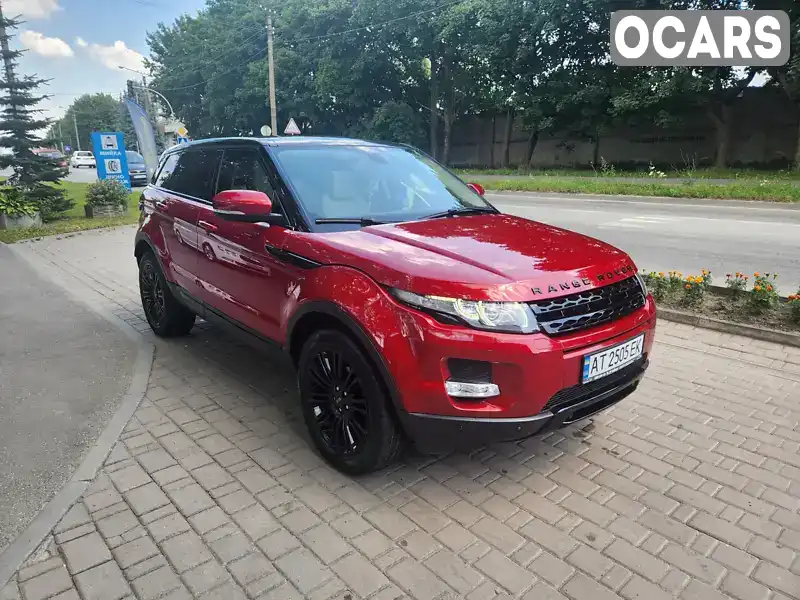 Позашляховик / Кросовер Land Rover Range Rover Evoque 2012 2.18 л. Автомат обл. Івано-Франківська, Яремче - Фото 1/21