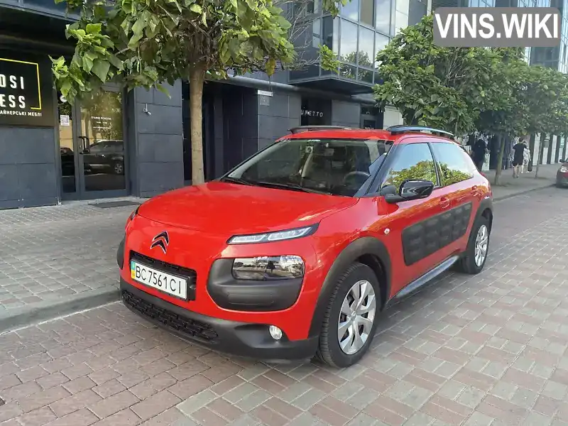 Внедорожник / Кроссовер Citroen C4 Cactus 2015 1.56 л. Робот обл. Львовская, Львов - Фото 1/8