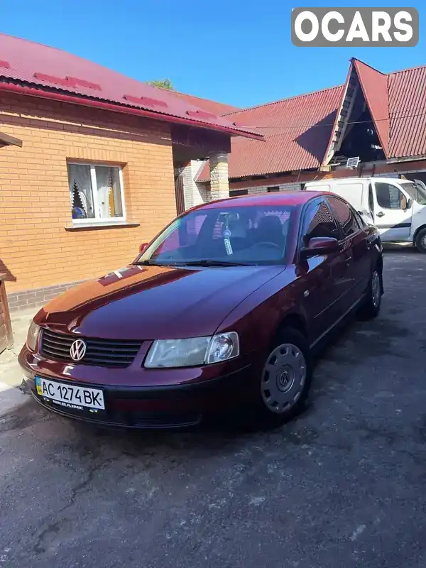 Седан Volkswagen Passat 1999 1.9 л. Ручна / Механіка обл. Волинська, Горохів - Фото 1/5