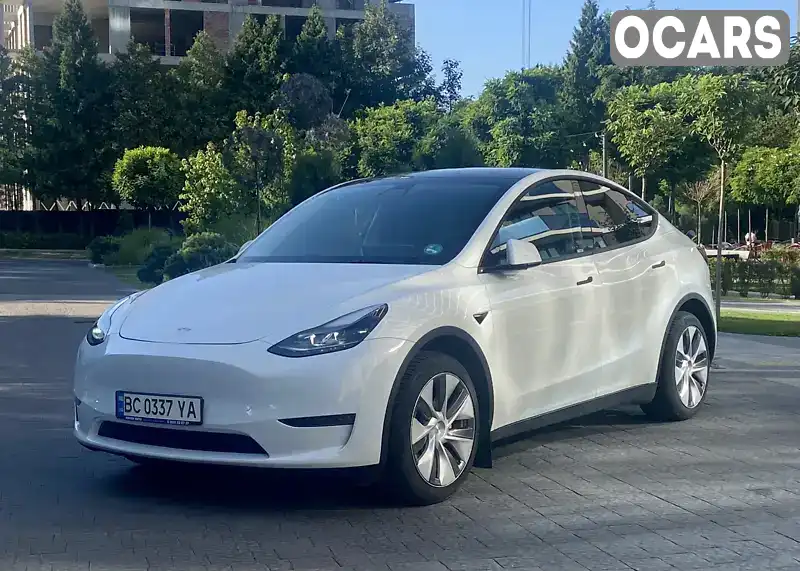 Внедорожник / Кроссовер Tesla Model Y 2022 null_content л. Автомат обл. Львовская, Львов - Фото 1/21