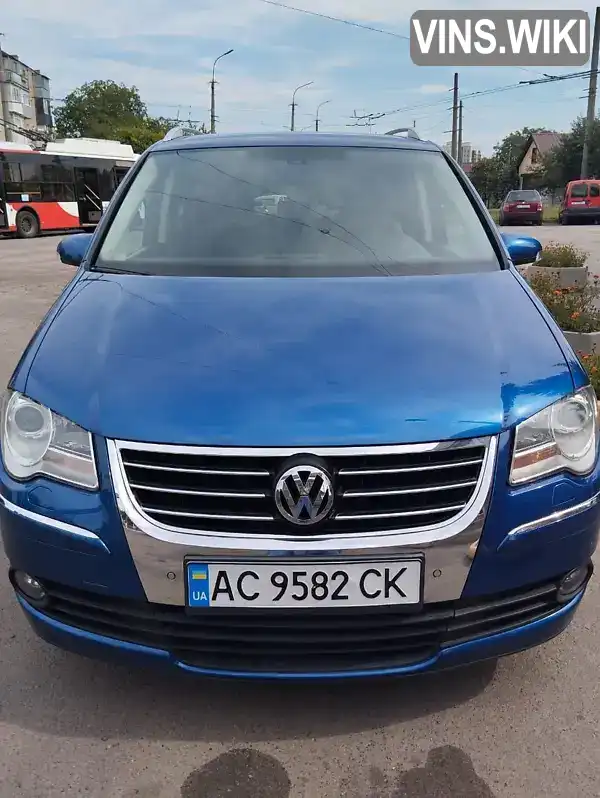 Мінівен Volkswagen Touran 2008 1.4 л. Ручна / Механіка обл. Волинська, Луцьк - Фото 1/21