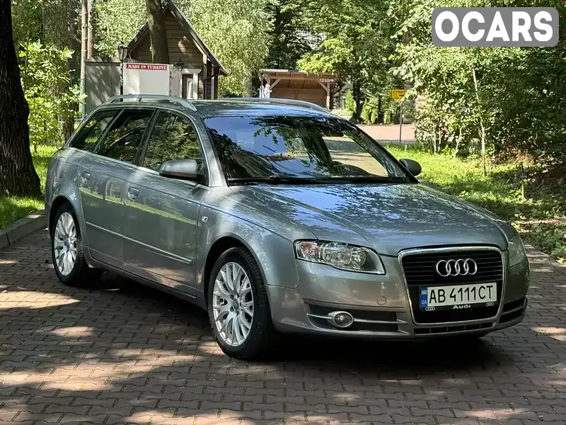 Універсал Audi A4 2007 2 л. Ручна / Механіка обл. Вінницька, Хмільник - Фото 1/21