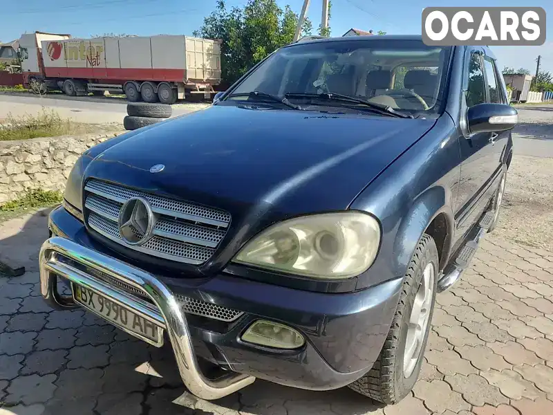 Позашляховик / Кросовер Mercedes-Benz M-Class 2002 2.69 л. Автомат обл. Хмельницька, Городок - Фото 1/20