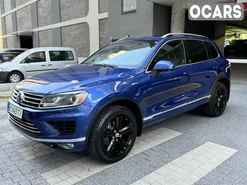 Позашляховик / Кросовер Volkswagen Touareg 2016 3.6 л. Автомат обл. Львівська, Львів - Фото 1/21