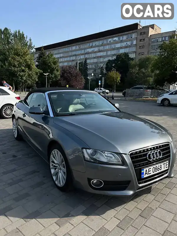 Кабріолет Audi A5 2011 1.98 л. Автомат обл. Дніпропетровська, Дніпро (Дніпропетровськ) - Фото 1/21