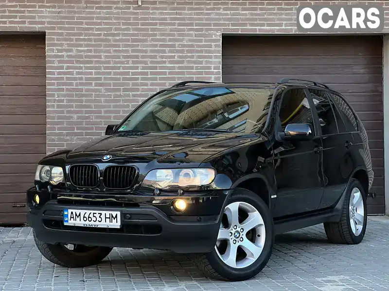 Позашляховик / Кросовер BMW X5 2003 3 л. Автомат обл. Житомирська, Бердичів - Фото 1/21