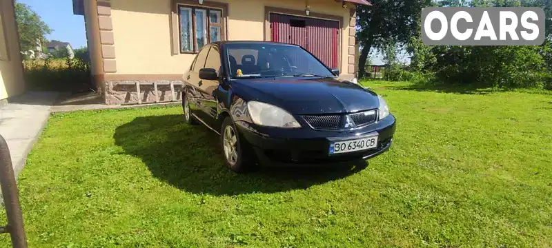 Седан Mitsubishi Lancer 2006 1.59 л. Ручна / Механіка обл. Чернівецька, Чернівці - Фото 1/12