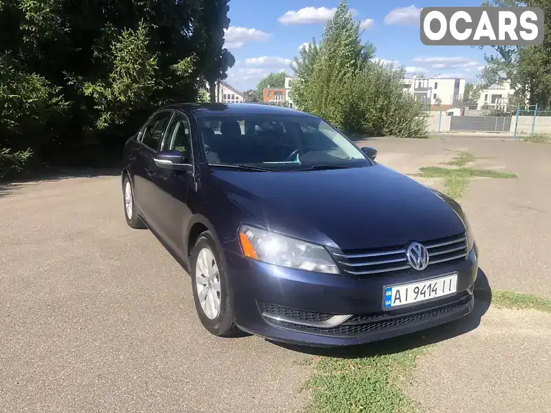 Седан Volkswagen Passat 2012 2.5 л. Автомат обл. Київська, Біла Церква - Фото 1/13