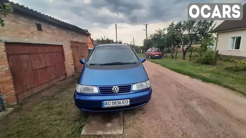 Мінівен Volkswagen Sharan 1996 1.9 л. Ручна / Механіка обл. Волинська, Нововолинськ - Фото 1/13