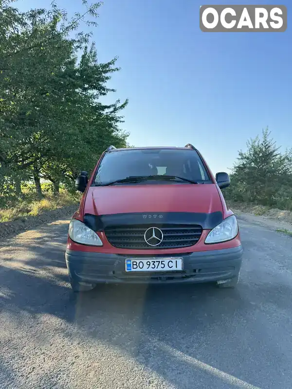 Мінівен Mercedes-Benz Vito 2003 2.2 л. Ручна / Механіка обл. Тернопільська, Борщів - Фото 1/15