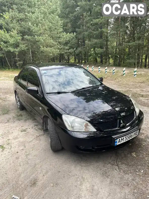 Седан Mitsubishi Lancer 2007 1.58 л. Автомат обл. Житомирська, Радомишль - Фото 1/18