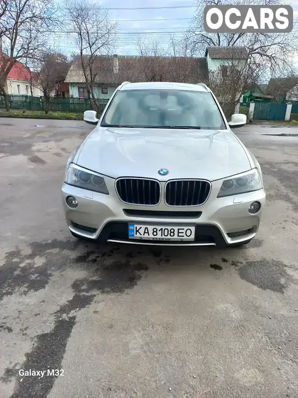 Позашляховик / Кросовер BMW X3 2013 2 л. Автомат обл. Київська, Біла Церква - Фото 1/21