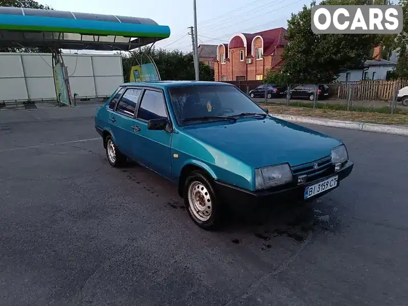 Седан ВАЗ / Lada 21099 1999 1.5 л. Ручна / Механіка обл. Полтавська, Лубни - Фото 1/10