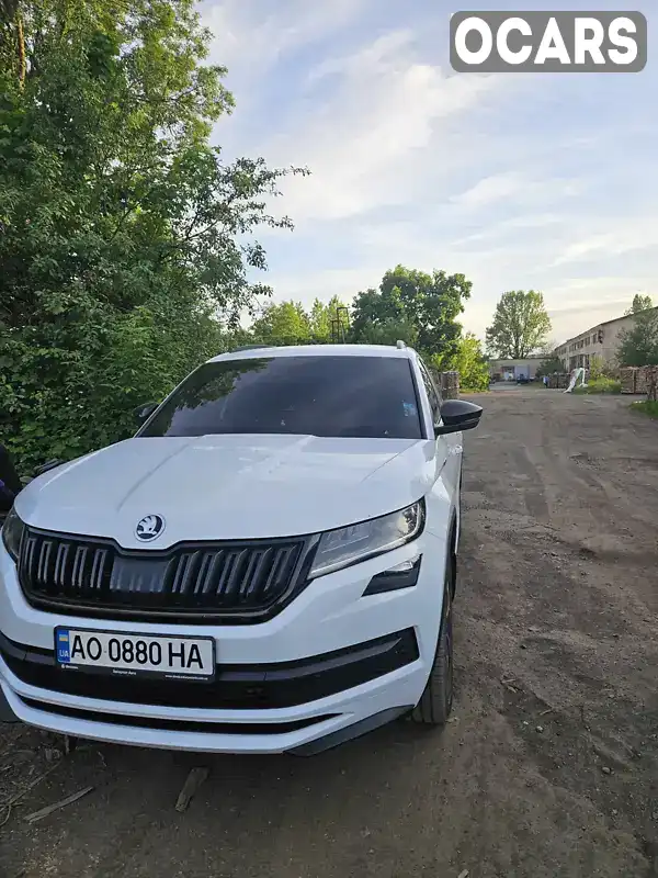 Позашляховик / Кросовер Skoda Kodiaq 2020 1.98 л. обл. Закарпатська, Мукачево - Фото 1/7