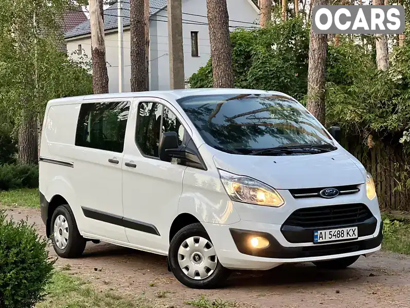 Мінівен Ford Transit Custom 2015 2.2 л. Ручна / Механіка обл. Київська, Київ - Фото 1/21