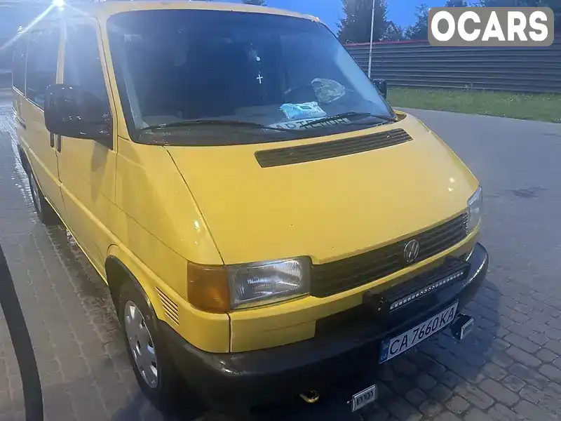 Минивэн Volkswagen Transporter 1999 1.9 л. Ручная / Механика обл. Волынская, Старая Выживка - Фото 1/10