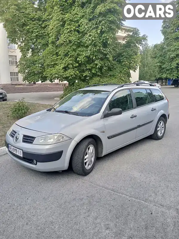 Універсал Renault Megane 2004 1.6 л. Ручна / Механіка обл. Дніпропетровська, Нікополь - Фото 1/13