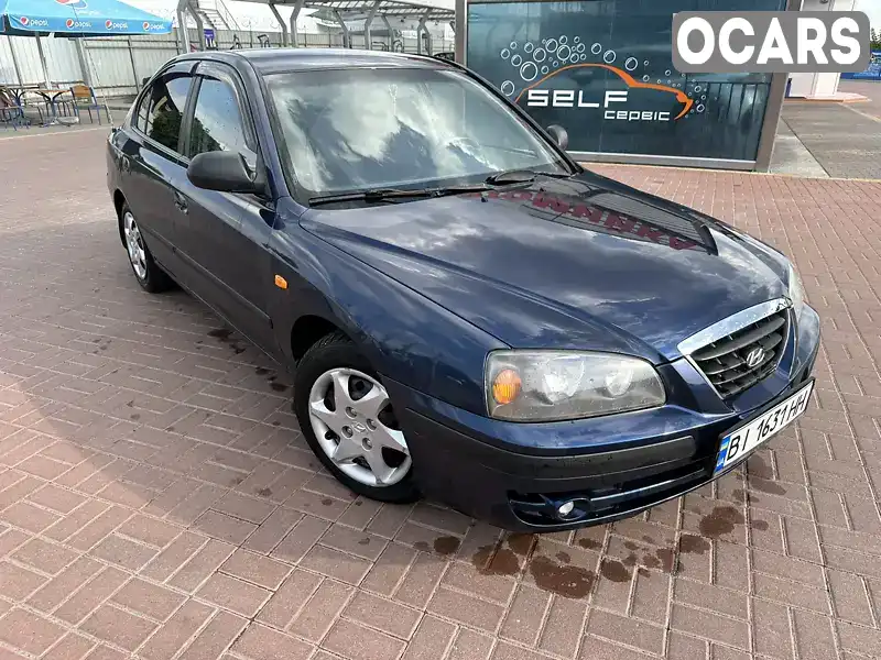 Седан Hyundai Elantra 2005 1.6 л. Ручна / Механіка обл. Полтавська, Полтава - Фото 1/7