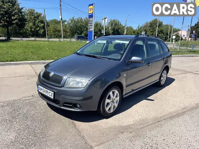 Універсал Skoda Fabia 2007 1.39 л. Ручна / Механіка обл. Житомирська, Бердичів - Фото 1/21