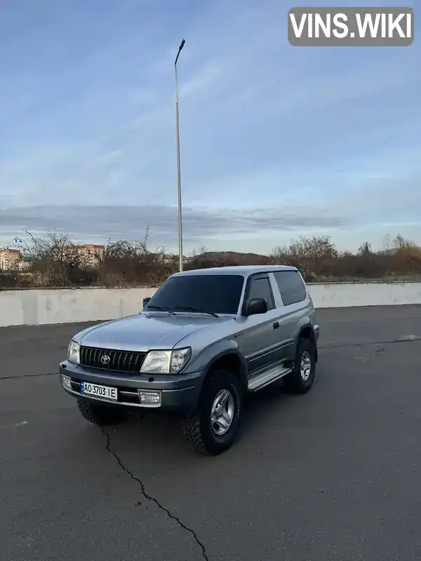 Позашляховик / Кросовер Toyota Land Cruiser Prado 2001 3 л. Ручна / Механіка обл. Закарпатська, Мукачево - Фото 1/21