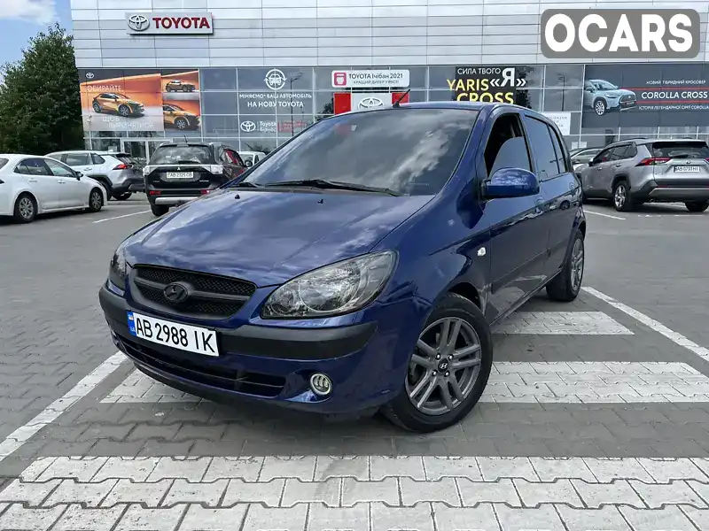 Хетчбек Hyundai Getz 2010 1.4 л. Ручна / Механіка обл. Вінницька, Вінниця - Фото 1/20