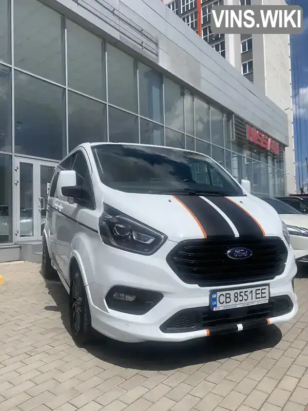 Мінівен Ford Transit Custom 2019 2 л. Автомат обл. Чернігівська, Чернігів - Фото 1/21