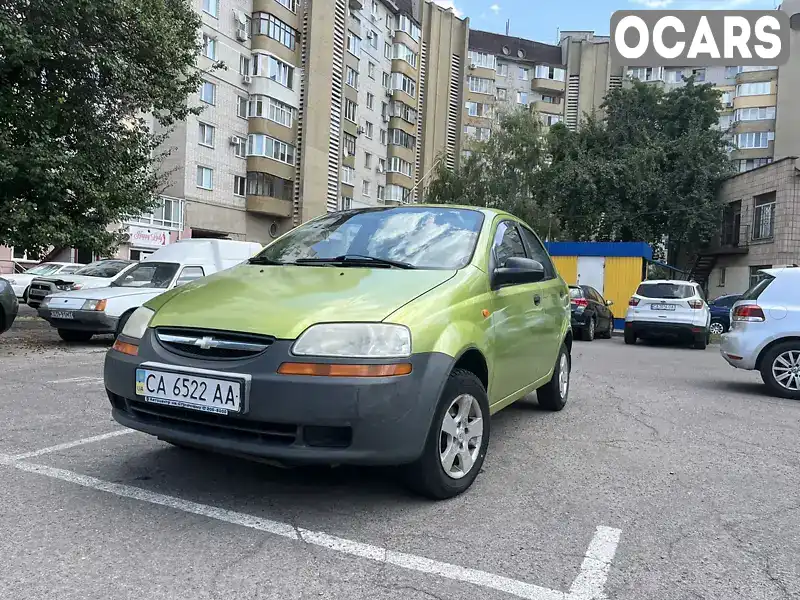 Седан Chevrolet Aveo 2004 1.5 л. Ручна / Механіка обл. Черкаська, Черкаси - Фото 1/11