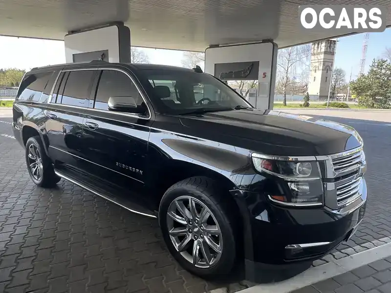 Позашляховик / Кросовер Chevrolet Suburban 2016 5.3 л. Автомат обл. Київська, Київ - Фото 1/12