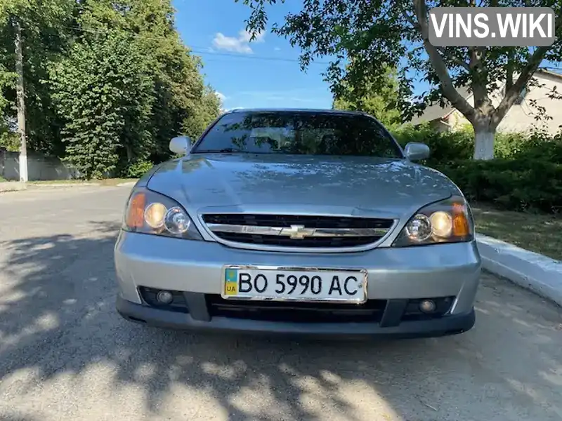 Седан Chevrolet Evanda 2006 2 л. Ручна / Механіка обл. Тернопільська, Борщів - Фото 1/11