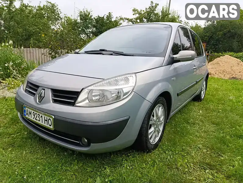 Мінівен Renault Scenic 2005 1.6 л. Ручна / Механіка обл. Житомирська, Житомир - Фото 1/21