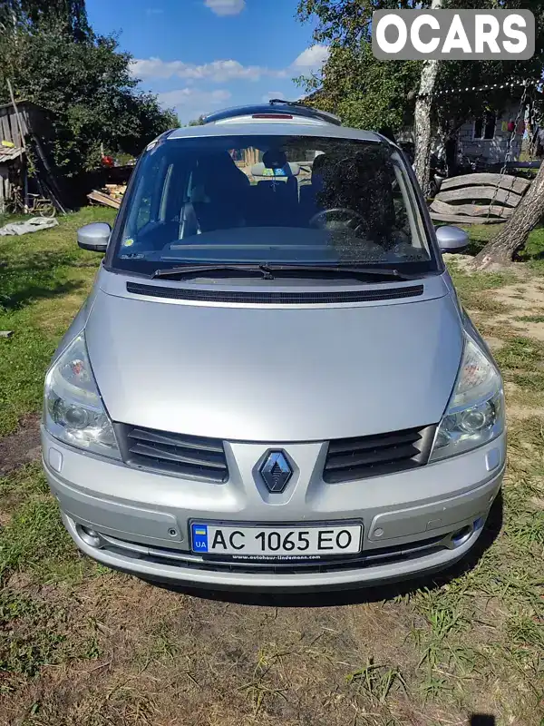 Мінівен Renault Espace 2009 2 л. Автомат обл. Волинська, Любешів - Фото 1/21