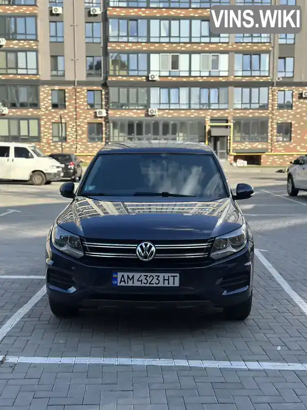 Внедорожник / Кроссовер Volkswagen Tiguan 2013 1.98 л. Автомат обл. Житомирская, Житомир - Фото 1/15