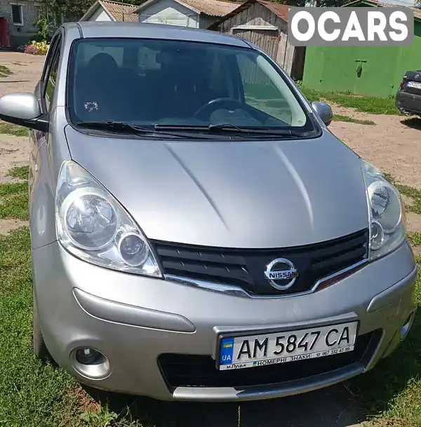 Хетчбек Nissan Note 2012 1.46 л. Ручна / Механіка обл. Житомирська, Чуднів - Фото 1/7