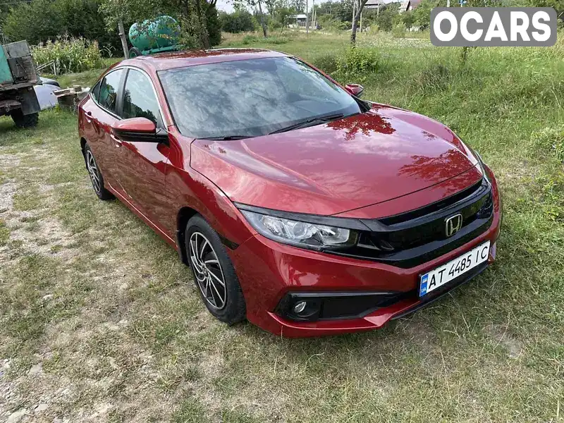 Седан Honda Civic 2018 2 л. Варіатор обл. Івано-Франківська, Косів - Фото 1/9