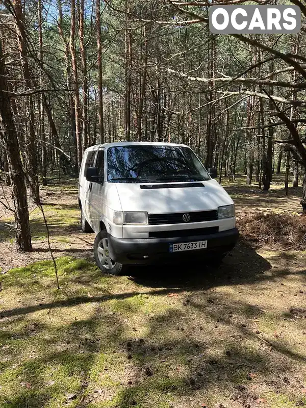 Мінівен Volkswagen Transporter 1997 1.9 л. Ручна / Механіка обл. Рівненська, location.city.smyha - Фото 1/9