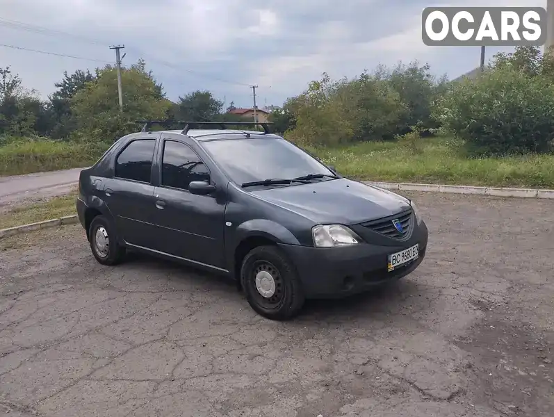 Седан Dacia Logan 2008 1.39 л. Ручна / Механіка обл. Львівська, Дрогобич - Фото 1/12