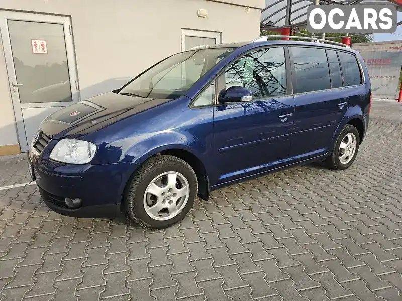 Мінівен Volkswagen Touran 2005 1.98 л. Ручна / Механіка обл. Київська, Київ - Фото 1/21