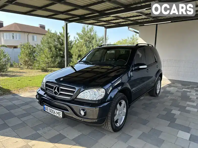 Внедорожник / Кроссовер Mercedes-Benz M-Class 2002 5 л. Автомат обл. Днепропетровская, Днепр (Днепропетровск) - Фото 1/21