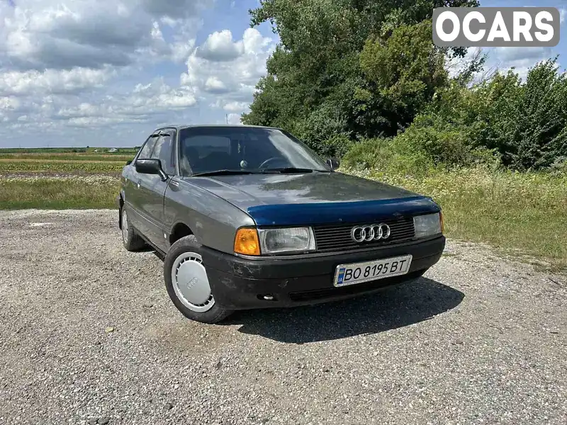 Седан Audi 80 1989 null_content л. Ручна / Механіка обл. Тернопільська, Тернопіль - Фото 1/16