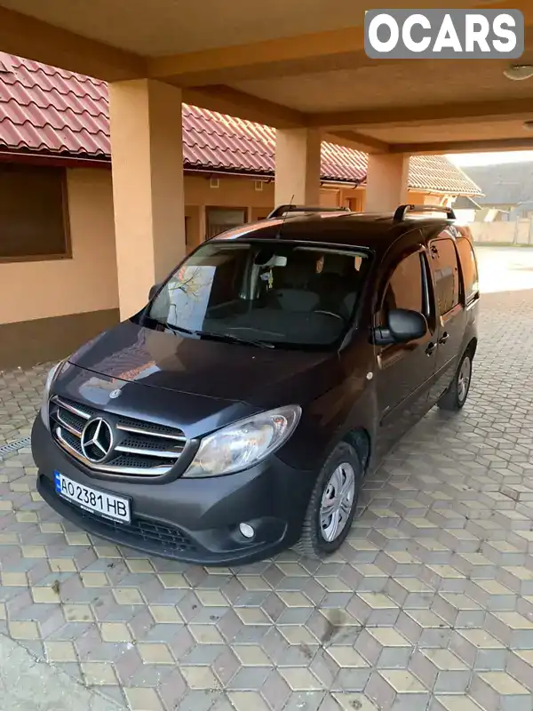 Минивэн Mercedes-Benz Citan 2012 1.5 л. Ручная / Механика обл. Закарпатская, Хуст - Фото 1/13