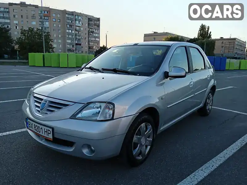 Седан Dacia Logan 2007 1.6 л. Ручна / Механіка обл. Хмельницька, Кам'янець-Подільський - Фото 1/14