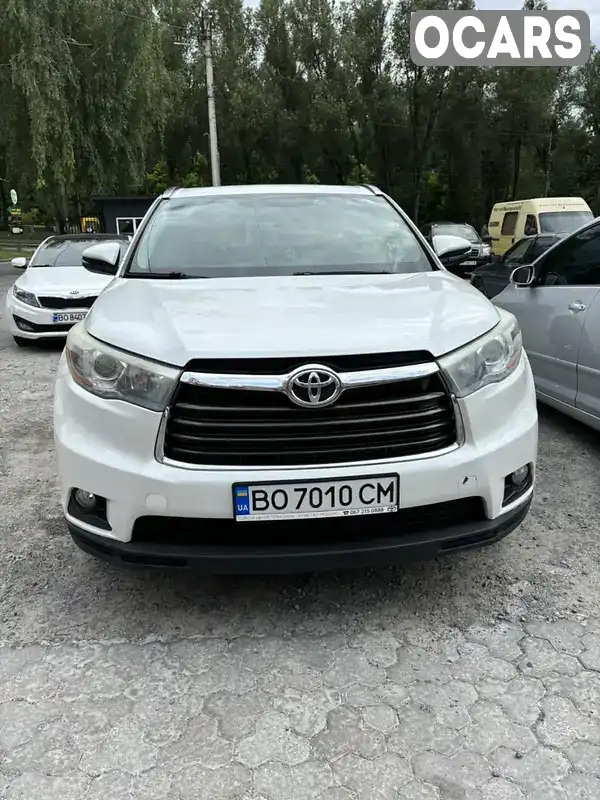 Позашляховик / Кросовер Toyota Highlander 2015 3.55 л. Автомат обл. Тернопільська, Тернопіль - Фото 1/12