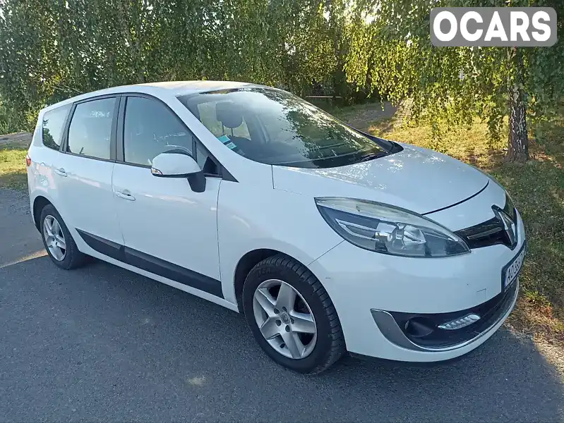 Мінівен Renault Grand Scenic 2013 1.6 л. Ручна / Механіка обл. Закарпатська, Ужгород - Фото 1/21