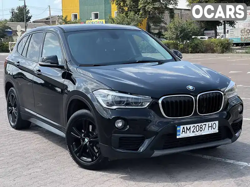 Позашляховик / Кросовер BMW X1 2017 2 л. Автомат обл. Житомирська, Житомир - Фото 1/21