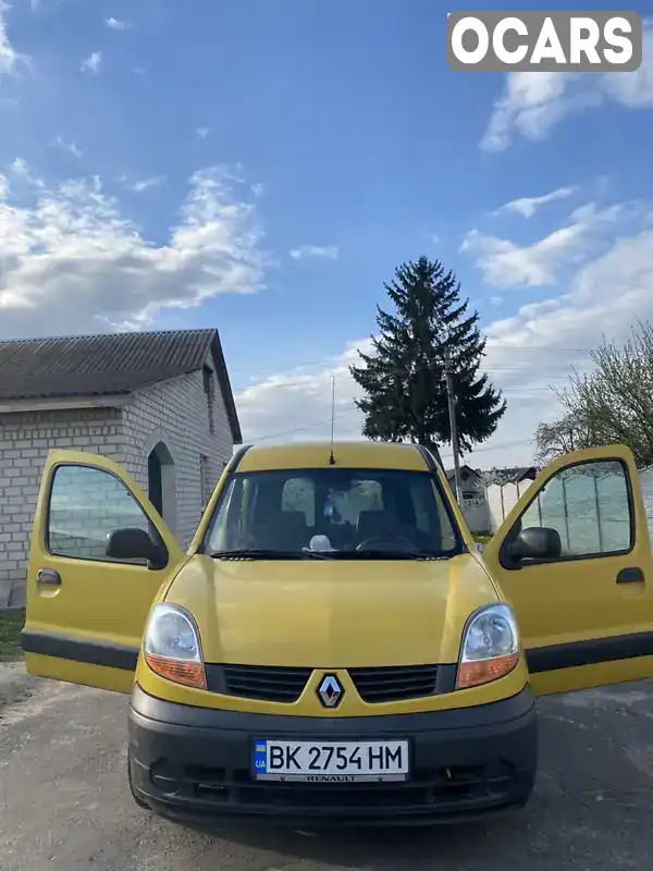 Мінівен Renault Kangoo 2006 1.46 л. Ручна / Механіка обл. Рівненська, Млинів - Фото 1/15